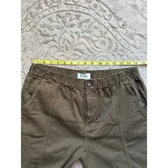 Pistola Anthropologie Women’s Pants Olive Green Size 30 NWT - Picture 4 of 8